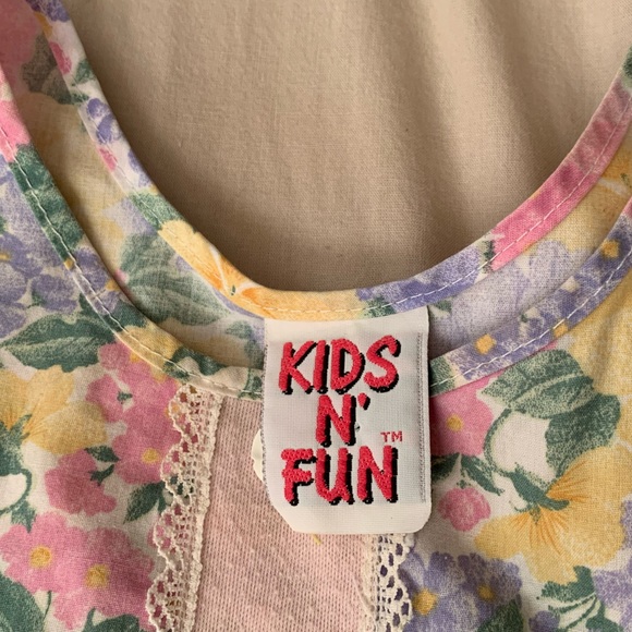 Vintage children’s peplum tank top - Picture 2 of 3